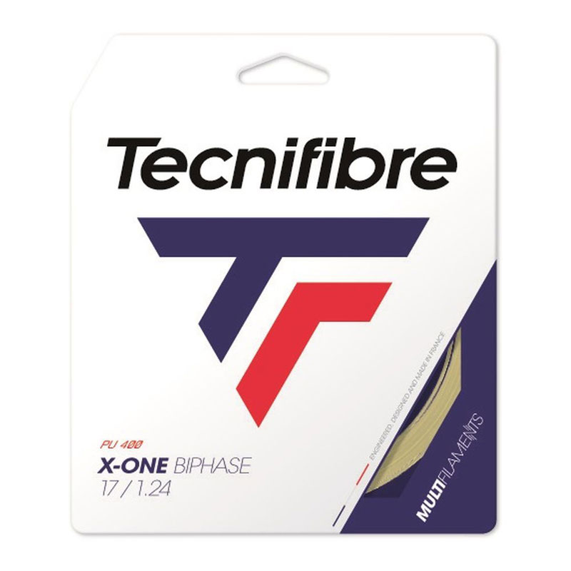 Tecnifibre(テクニファイバー) 200M X-ONE BIPHASE 硬式テニス ストリングス (TFSR201)