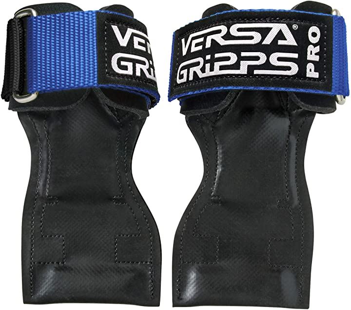 VERSA GRIPPS PRO オーセンティック サポーター パワーグリップ( ブルーパシフィック/ブラック, Med/Large：手首18.2-20.3cm)