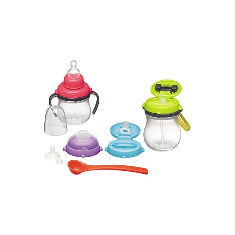 コンビ テテオ teteo パーティマグ 離乳ナビセット Neo マルチカラー 1個アソート 500ml