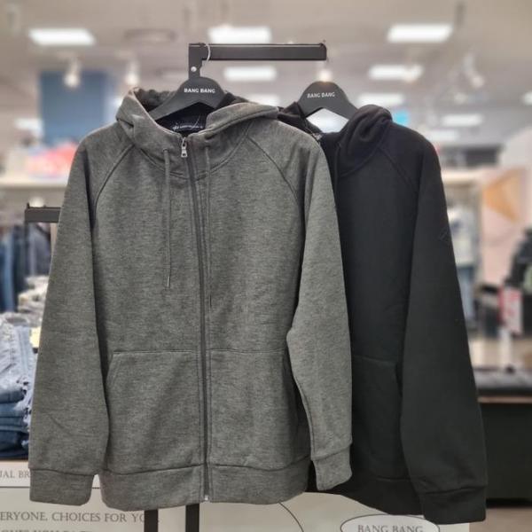 HC21 共用 裏起毛 フード付きジップアップ NTL682 (S41272605)