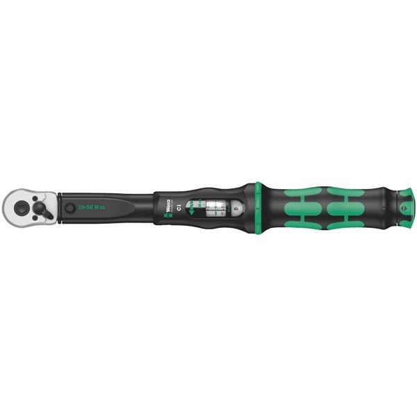 WERA ヴェラ 1／2DR ラチェット式トルクレンチ 10-50Nm C1 343964