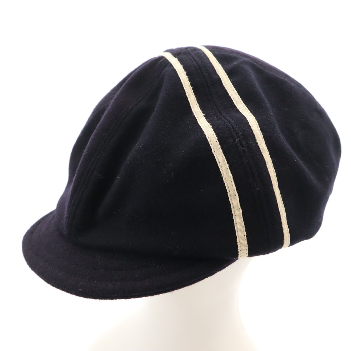 magfacture マグファクチャー キャスケット ネイビー 帽子 メンズ 古着