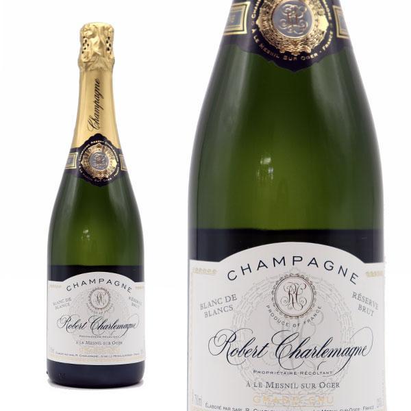 ロベール シャルルマーニュ グランクリュ レゼルヴ ブラン ド ブラン シャンパン 箱なし