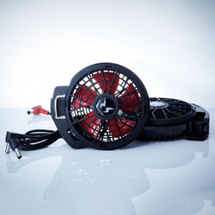 サンエス 12V仕様 フラットハイパワーファンセット(ファン2個・ファン用ケーブル1本) RD9220HN