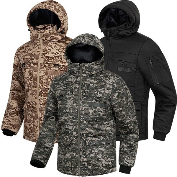 フード取り外し可能ポケットポイント軽量パディングハーフジャンパー