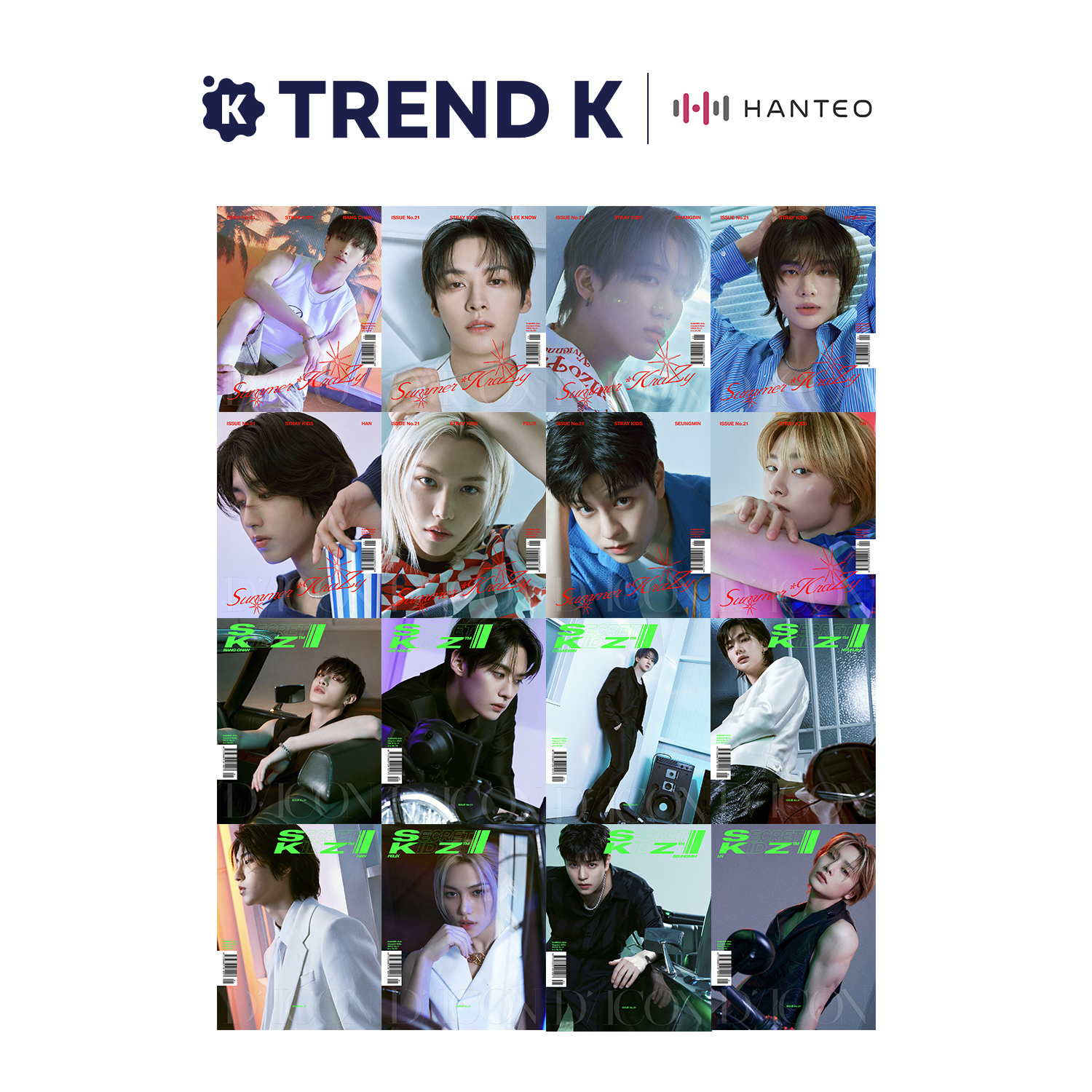 [メンバー選択可能/当店特典] Stray Kids - DICON VOLUME N21 STRAY KIDS (A / B) 8種選択 韓国盤
