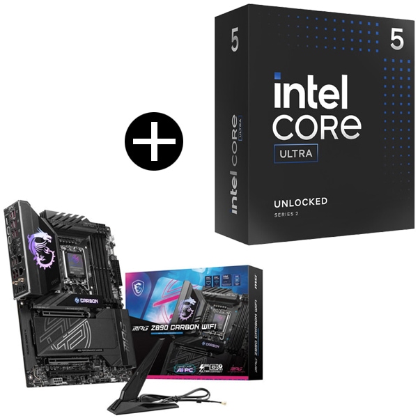 Core Ultra 5 245K CPU + MSI MPG Z890 CARBON WIFI マザーボード セット