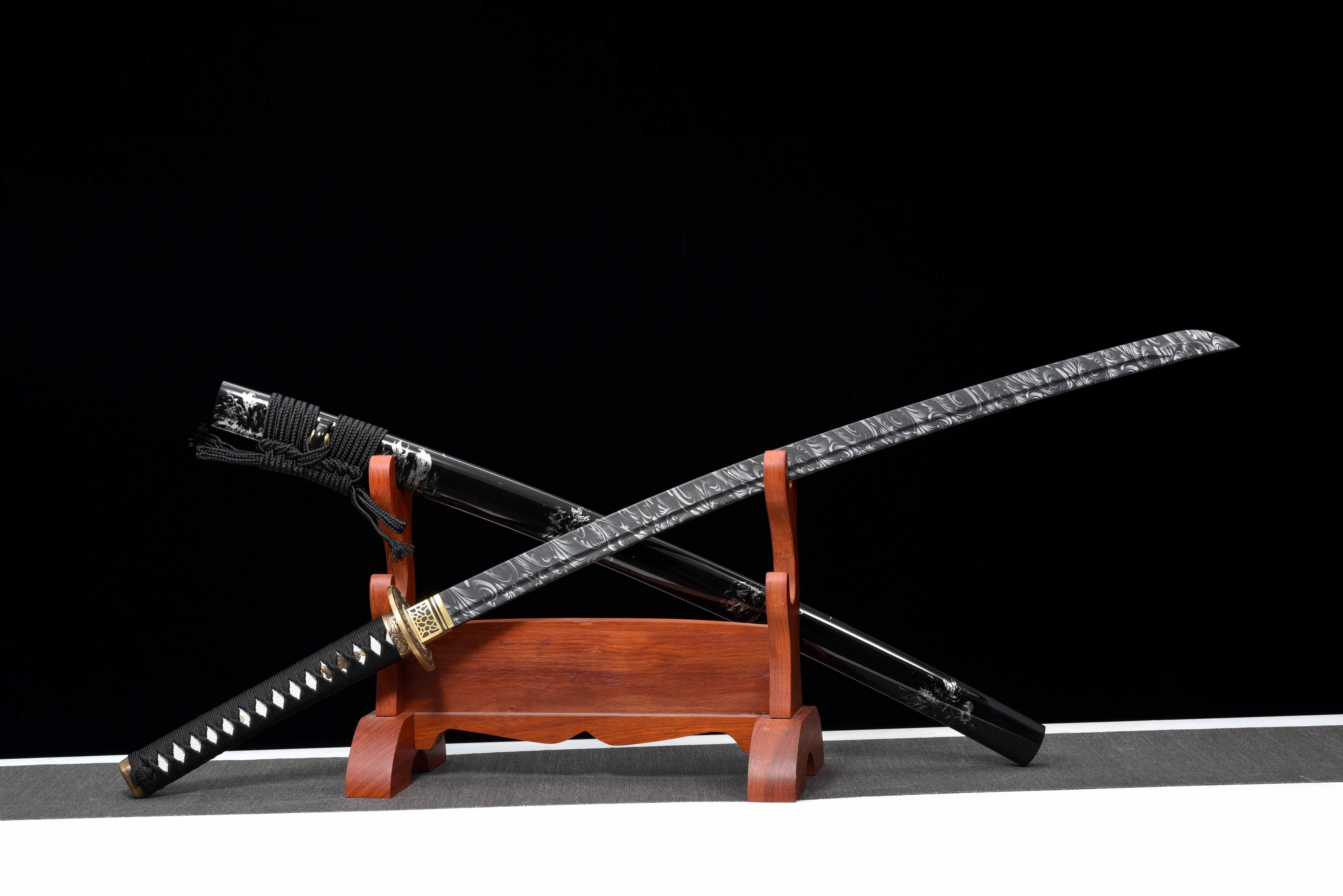 アニメ忍者竹剣侍刀武器,カンフー,武術,忍者訓練ハロウィンテーマのパーティーカーニバル扮装パーティーコスプレ