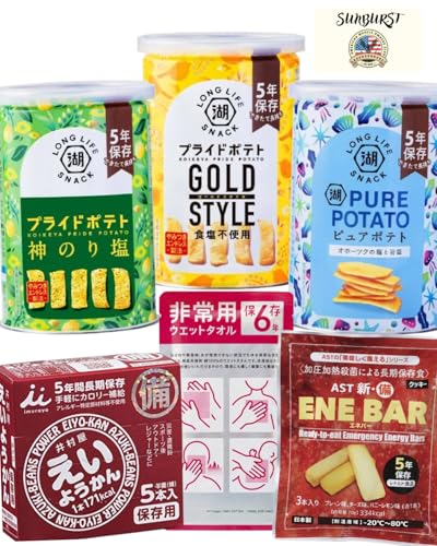 非常食 保存食 防災 食品 災害用 乾パン 缶詰 災害 地震対策 お菓子 5年保存 6種セット 湖池屋 井村屋