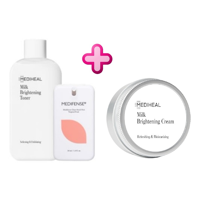 ミルクブライトニングトナー300ml+ミルクブライトニングクリーム60ml