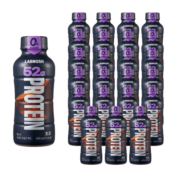 ラップノッシュ プロテインドリンク マックスチョコ 400ml（24本入り）(贈呈品なくなり次第贈呈終了)