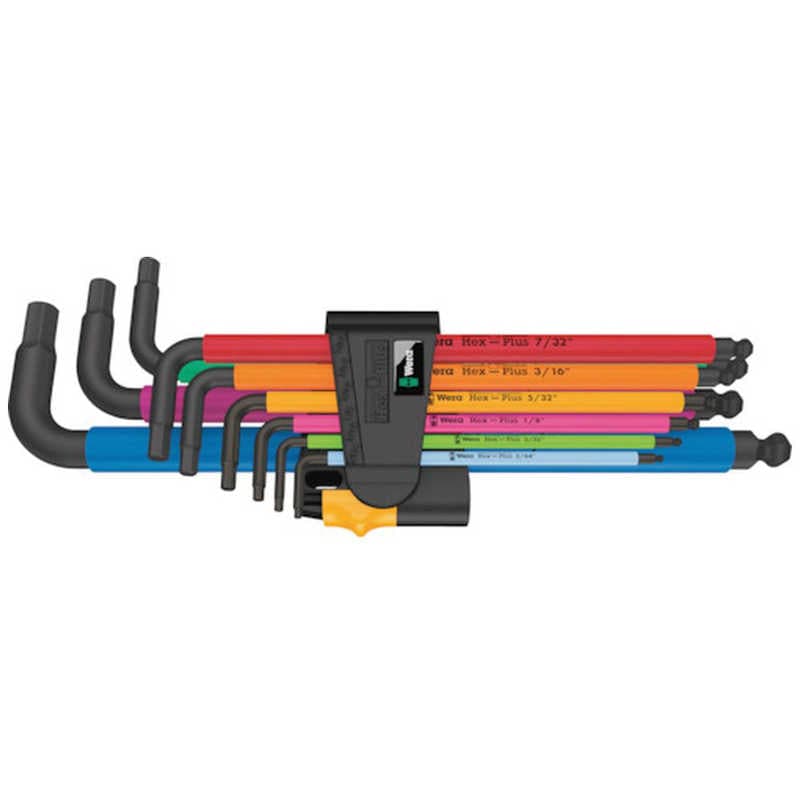 WERA社　Wera六角棒レンチセット29本組(インチサイズ) 　022640