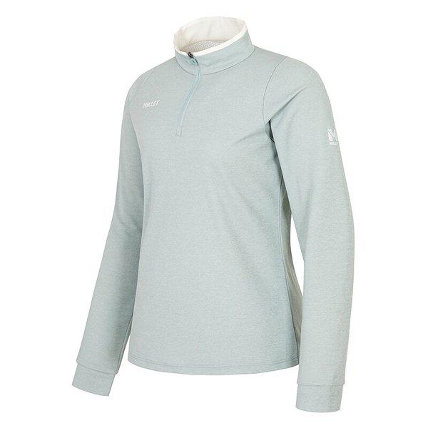 アウトドア 女性 秋 登山 ジップアップTシャツMXUFT513LS_IC