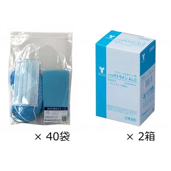 感染防護基本セット 077461 メーカー直送
