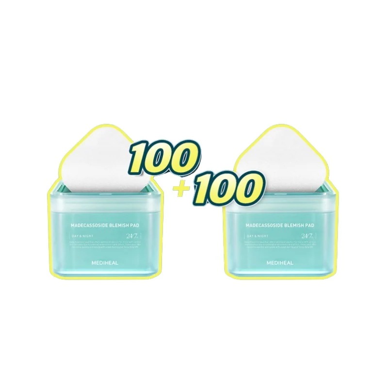 マデカソサイドブレミッシュパッド ダブル企画(100枚+100枚詰め替え)
