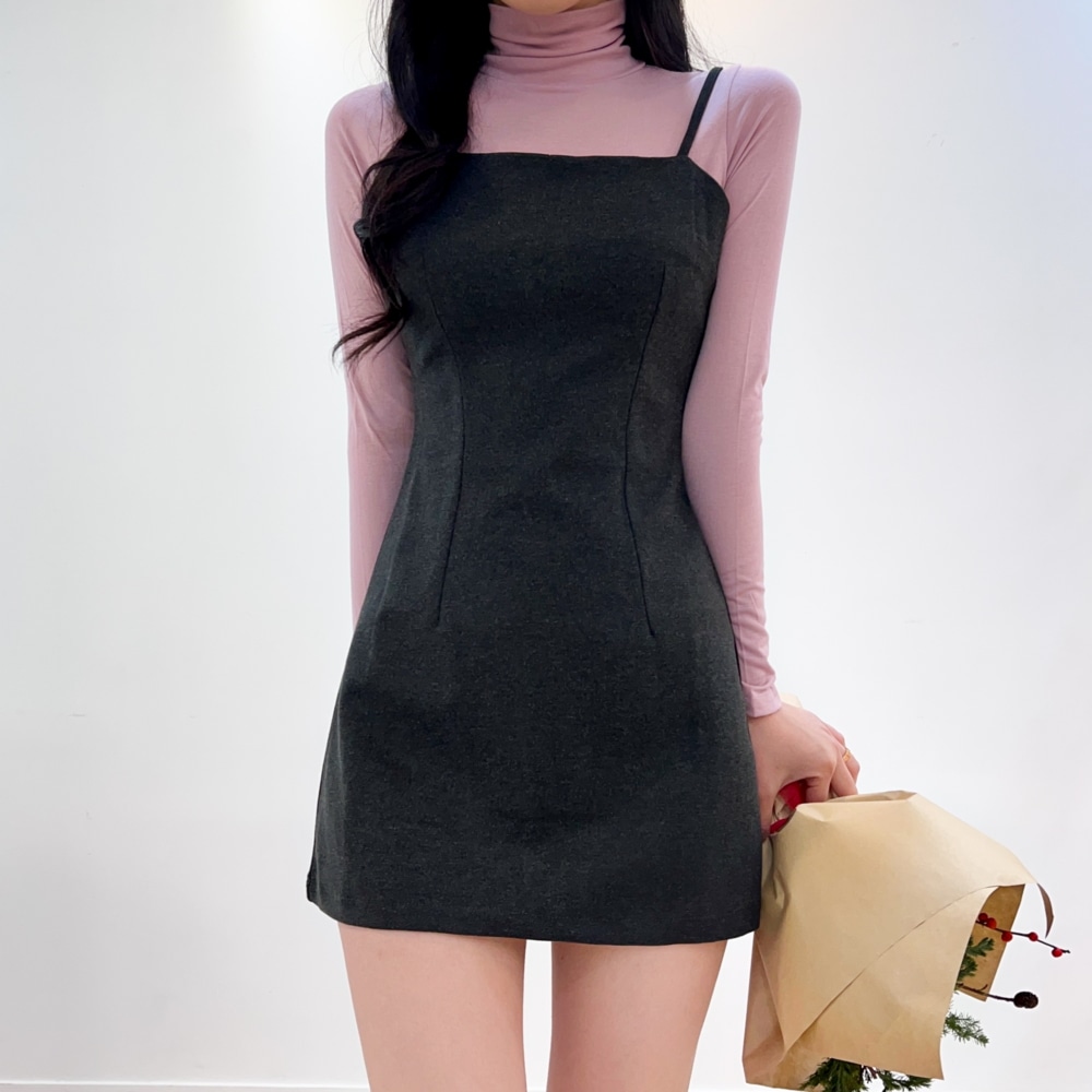トゥディウィンターボソンウールビスティエミニワンピース3color