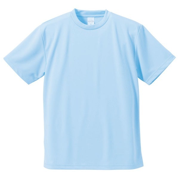 UVカット/吸汗速乾/5枚セット/4.1オンスさらさらドライ Tシャツ ライトブルー XXL