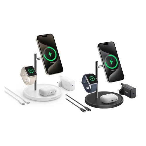 MagGo ワイヤレス充電ステーション (3-in-1 スタンド) （関税はお客様のご負担となります）