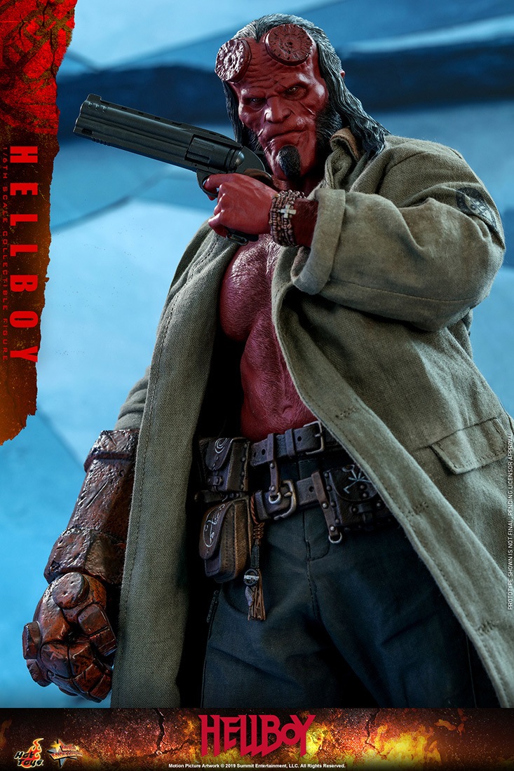 新品未開封 MMS527 ホットトイズ 『ヘルボーイ(2019)』 1/6 フィギュア