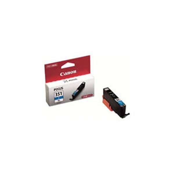 (業務用5セット)(純正品) Canon キャノン インクカートリッジ/トナーカートリッジ (BCI-351XL C シアン) ×5セット