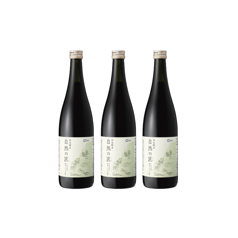 熟成酵素 自然の匠 720ml 3本セット