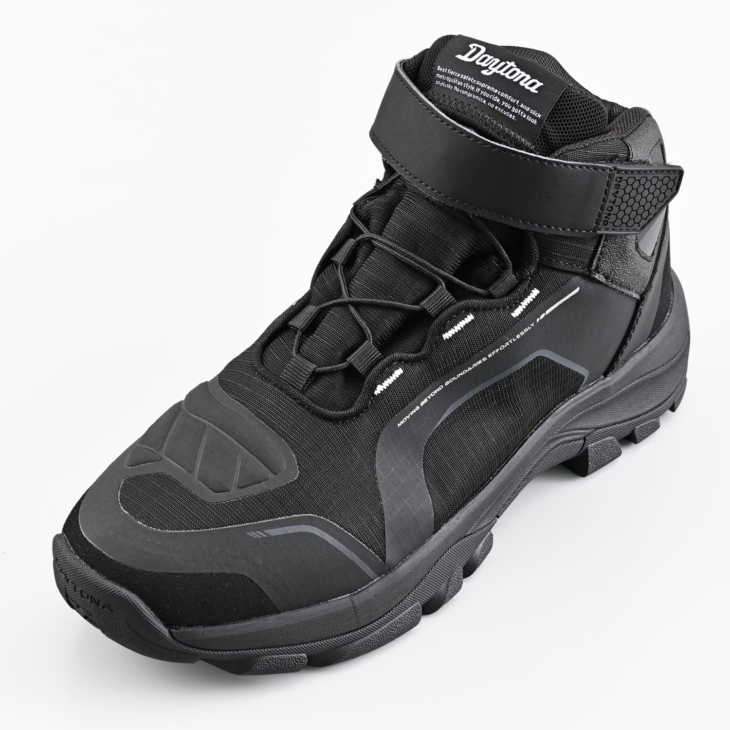 デイトナ(Daytona) ライディングシューズ バイク シューズ 防水 特殊インソール 歩きやすい R-WP DS-502 ブラック 24.5cm 62459