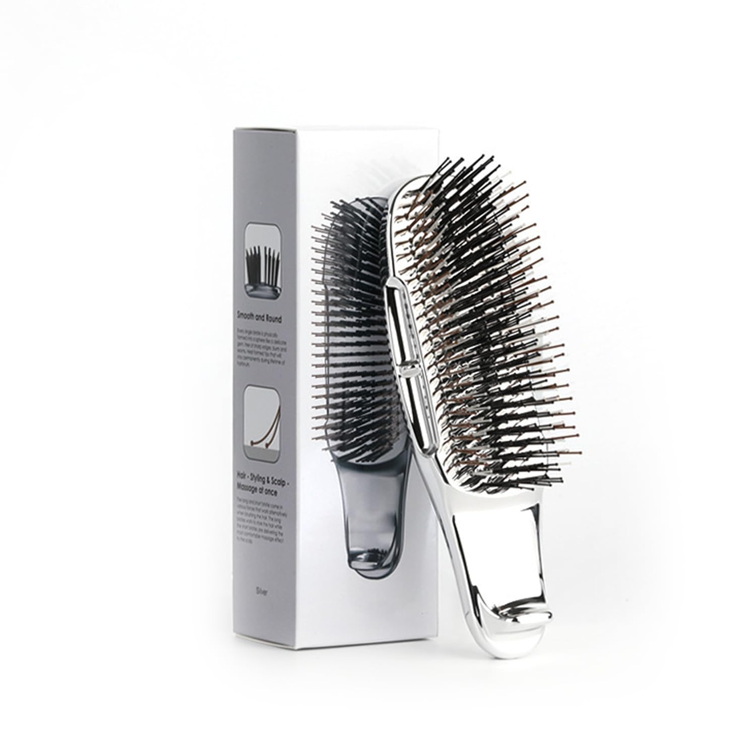 くし 髪の毛 サラサラ ブラシ ヘアケア スタイリング 櫛 ヘアブラシ 2個 美髪育てる頭皮ブラシ】ヘアブラシ レディース Rikuto くし