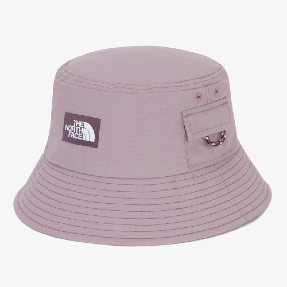 ザ・ノース・フェイス NE3HR03C つばの低いポケットハット_グレイッシュライラック