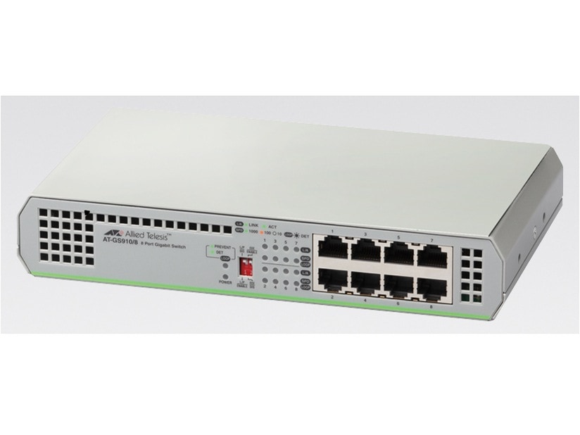 CentreCOM AT-GS910/8 (RoHS) スイッチングハブ