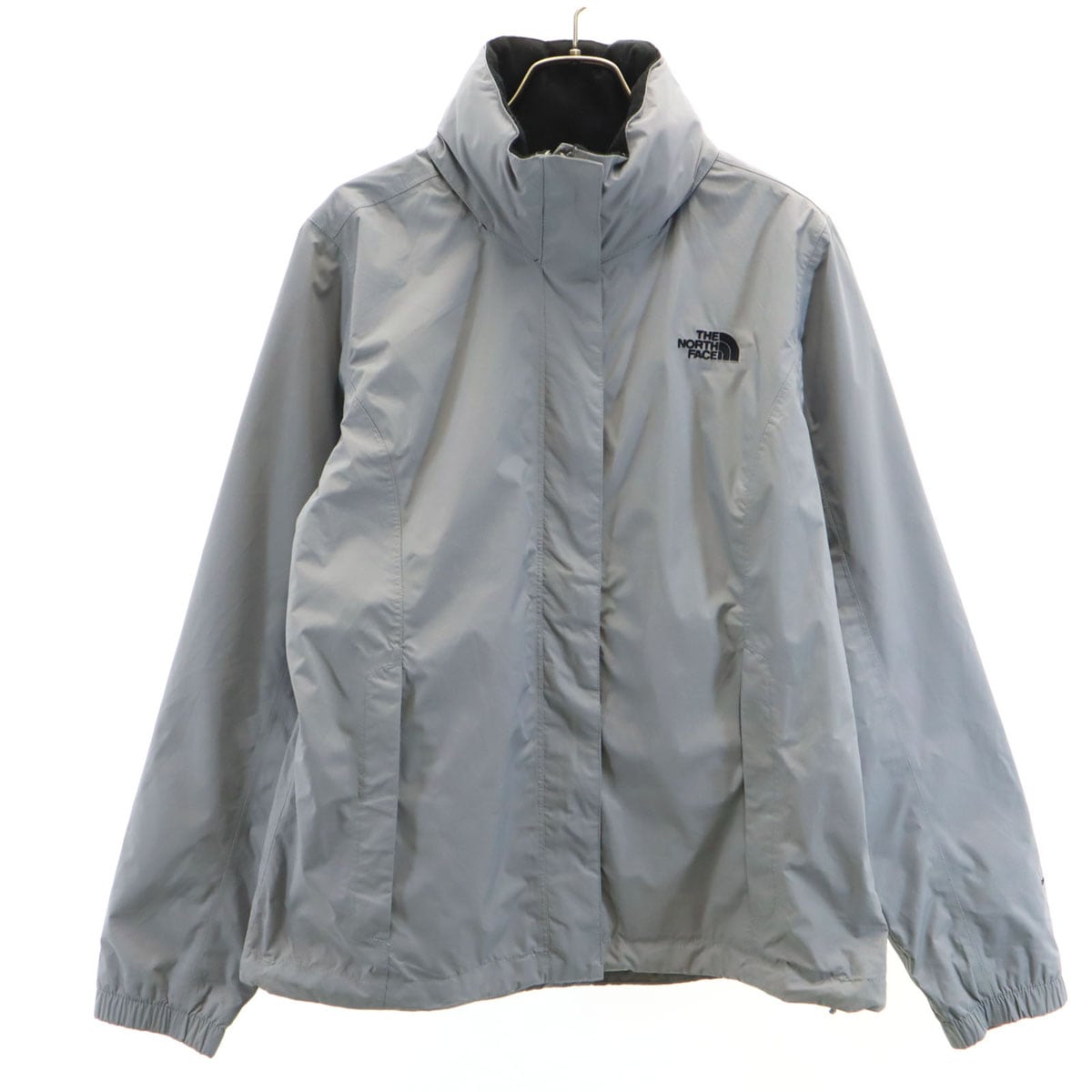 ナイロンジャケット M グレー 裏メッシュ アウトドア S19YO73 メンズ 古着