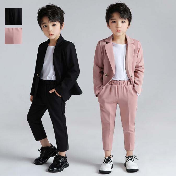 【最安値挑戦】子供用 スーツ キッズスーツ 結婚式スーツ ベビースーツ フォーマルスーツ 子供スーツ 子供服 上下セット 男の子スーツ 長袖 スーツセット 折襟 演出用 フォーマル 初節句 お