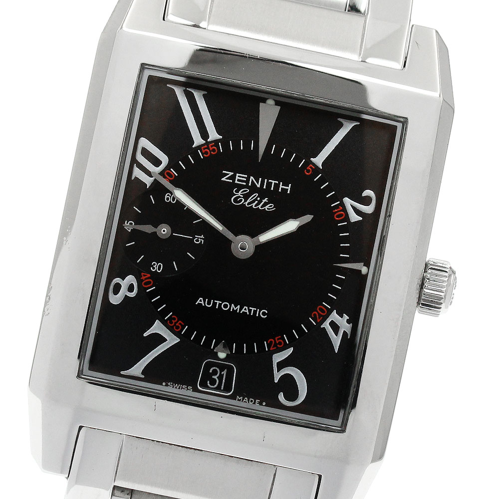訳あり ゼニス ZENITH 02.0250.684 エリート ポートロワイヤル デイト スモールセコンド 自動巻き メンズ 保証書付き_930474【中古】