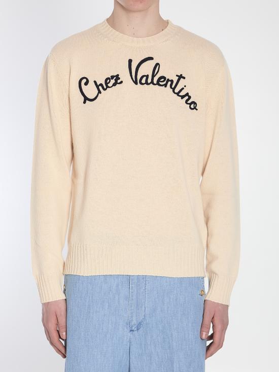 VALENTINO GARAVANI Men Sweater 6V3KC33L CREAM