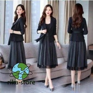 2026年レディース フォーマルスーツ ジャケット プリーツスカート 2点セット スカートスーツ ママスーツ 卒業式スーツ セレモニースーツ