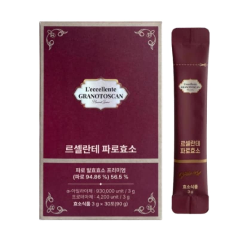 ルセランテ·パロ酵素 1ヶ月分（3g×30包） イタリア産パロ発酵酵素プレミアム ピーナッツ味 5,386円