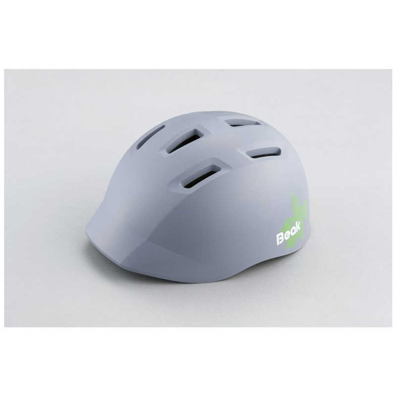 ブリヂストン　子供用ヘルメット Beak ビーク(グレー/51～57cm)　CHB5157