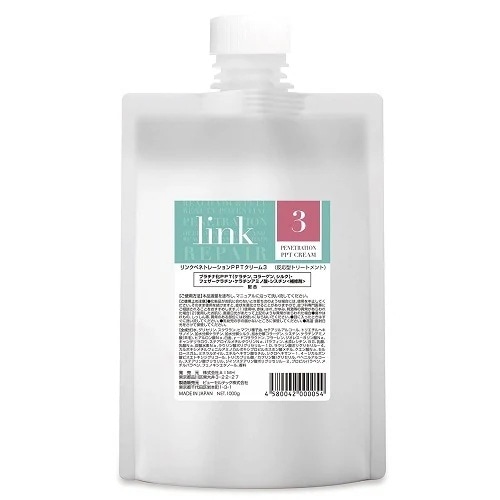 [国内正規品]リンク ペネトレーションPPTクリーム3 1000g Link 髪質改善 髪管理 link PENETRATION PPT CREAM ナノサイズ プラチナPPTケラチン シスチン 10,450円