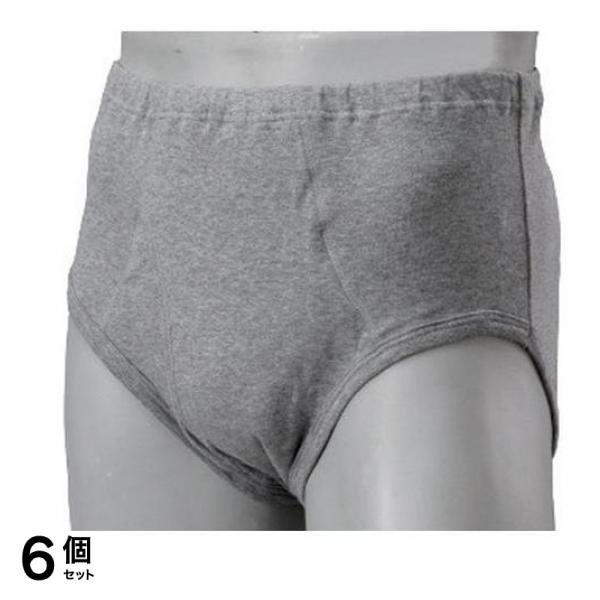 ニシキ ブリーフ50 グレー Mサイズ 1枚入 6個セット