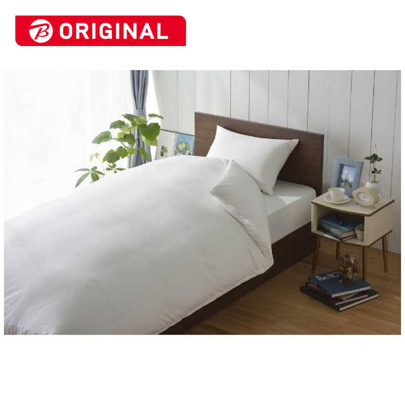 生毛工房　【フラットシーツ】スーピマ ベッド用(綿100%/180×275cm/ホワイト)