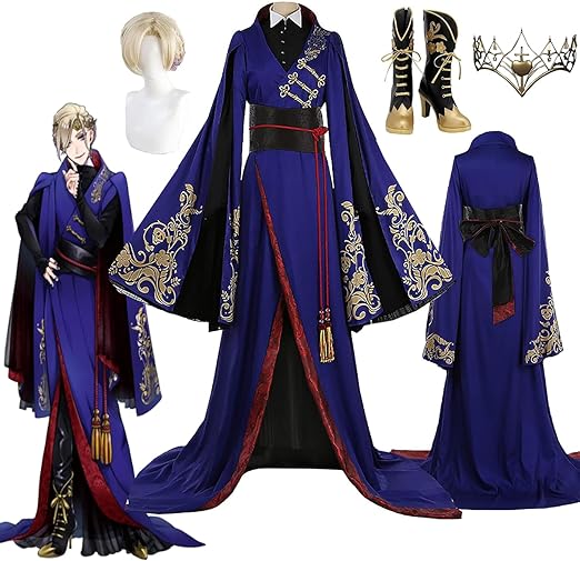 ポムフィオーレ寮 ツイステ ヴィル ヴィル シェーンハイト コスプレ用衣装 クリスマス ハロウィン イベント 仮装 コスチューム ウィッグ 靴 追加可