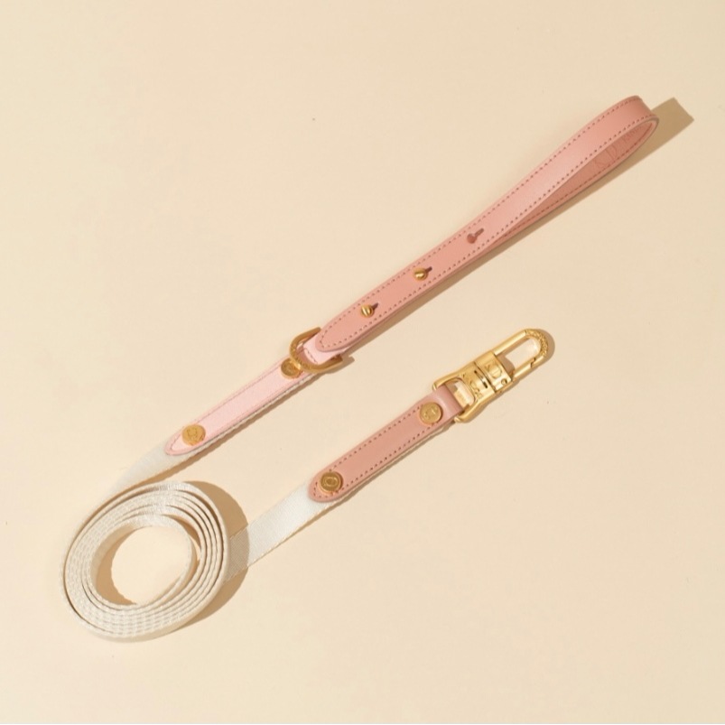 MACAROON LEASH マカロンリード　（ピンク）