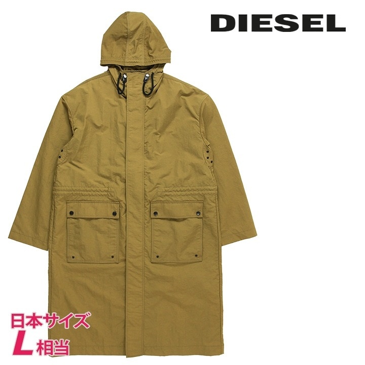 ロングコート メンズ J-ARNULF-NW オーバルDバックロゴ 防水 die-m-o-f8-07h