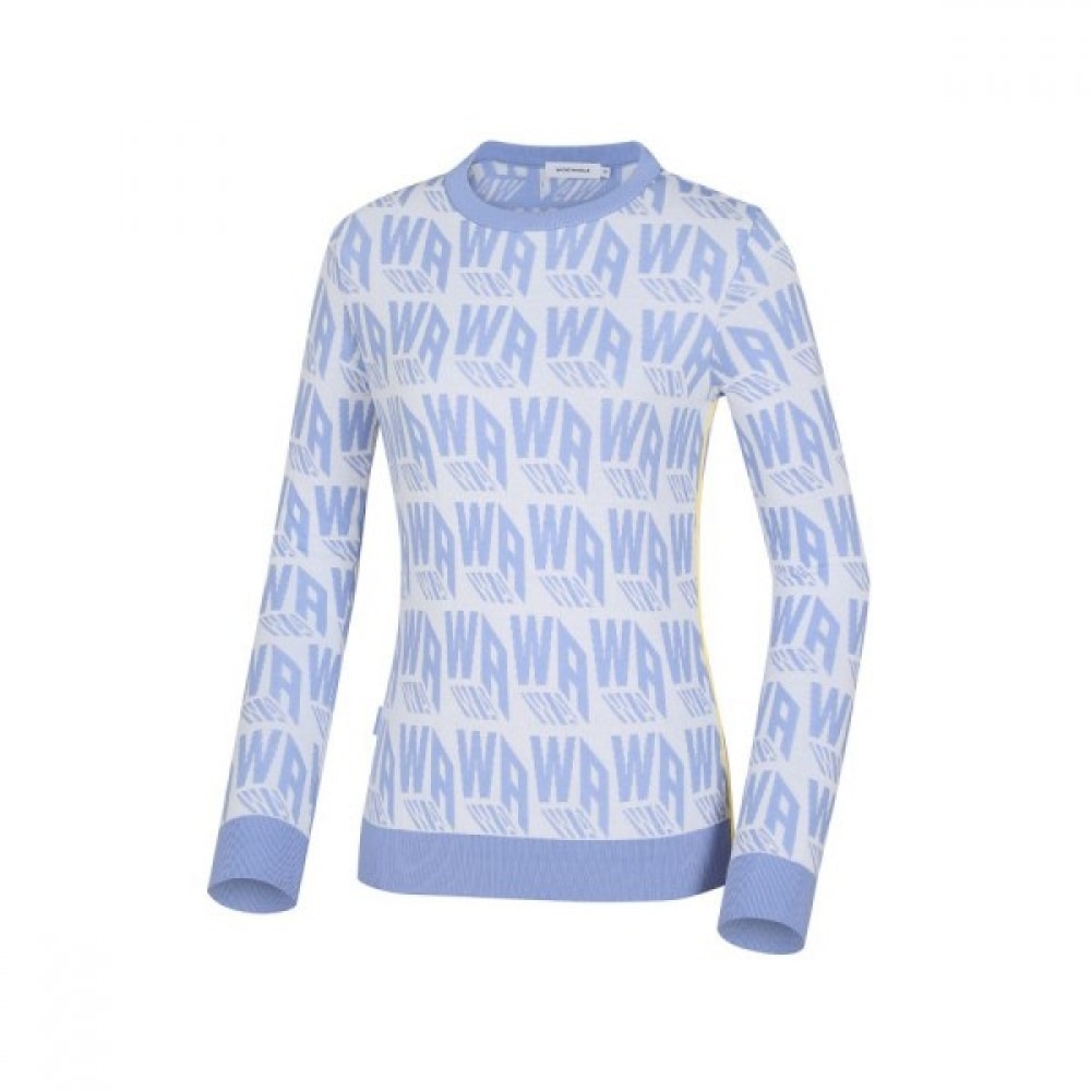 [ワイドアングル] CO モノグラムラウンドプルオーバー L_WWP24K72B8