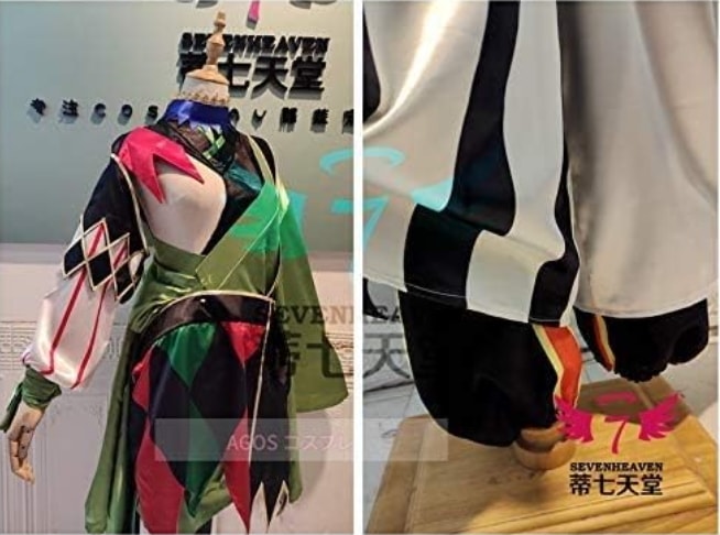 【実物撮影】（ウィッグ靴追加 ）Fate/Grand Orde 蘆屋道満 コスプレ衣装