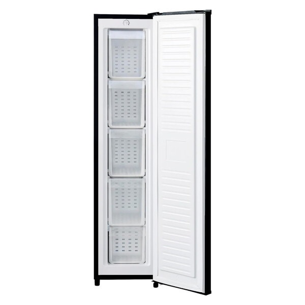 YF-SU90(B) ブラック [スリム冷凍庫 (90L右開き)]