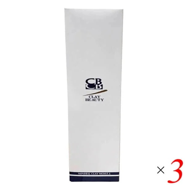 クレイビューティー ミネラルクレイモイスト ラージ 500ml 3本セット 日本直販総本社