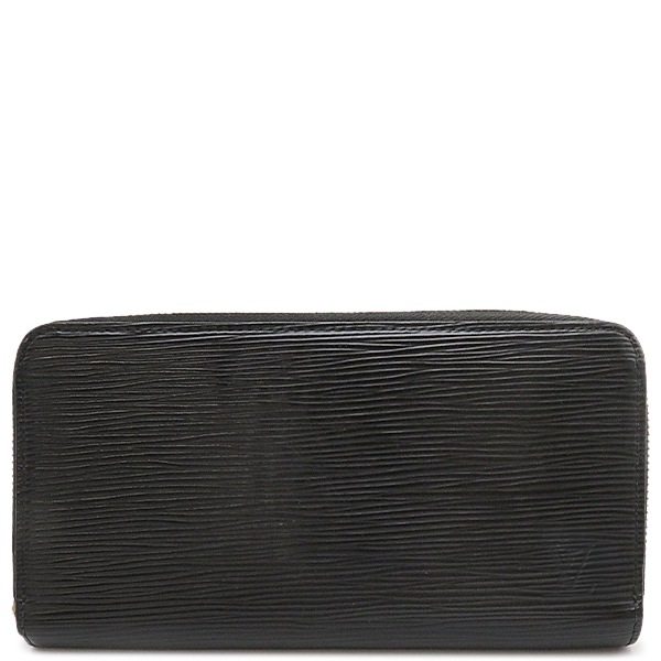 ルイヴィトン LOUIS VUITTON 長財布 ジッピーウォレット エピレザー ノワール シルバー金具 黒 ラウンドファスナー M61857 GI5118【中古】