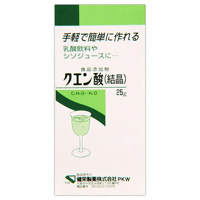 他サイト： クエン酸 結晶 25gの商品画像