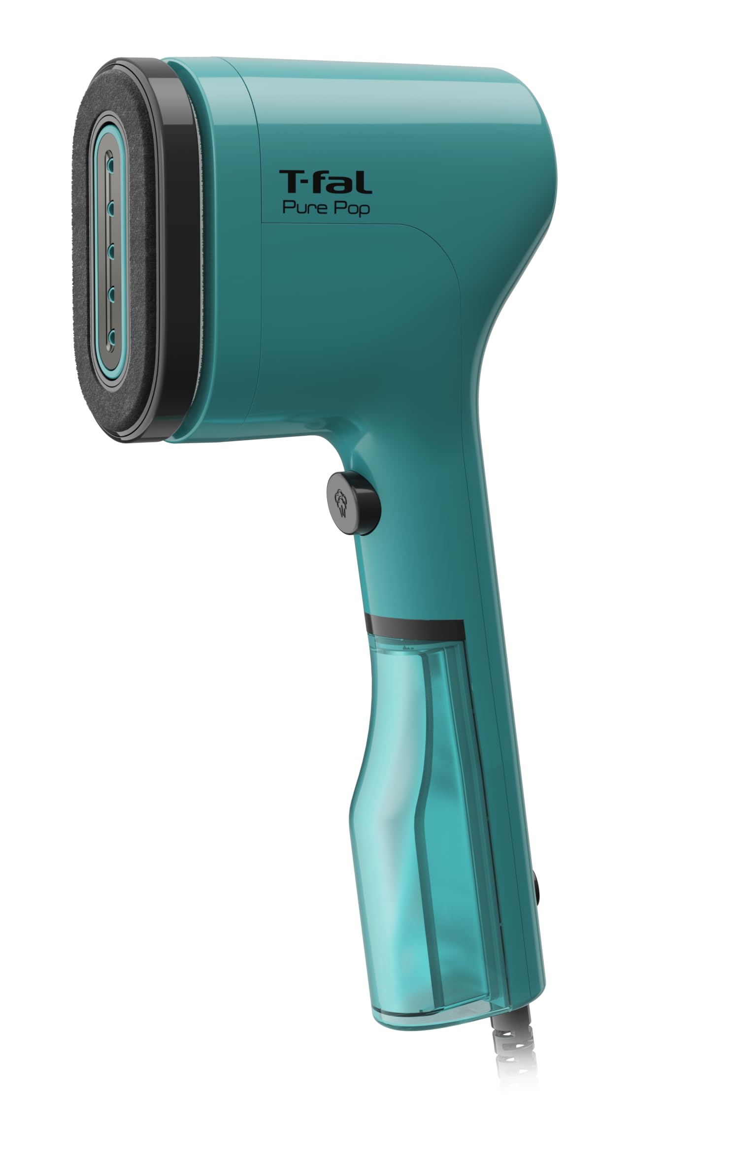ティファール スチームアイロン ハンディアイロン 超軽量 スリムボディ 脱臭アレル物質・花粉低減 ホコリ取り/シワ伸ばし リバーシブルパッド付 「ピュアポップ」 グリーン DT2024J0