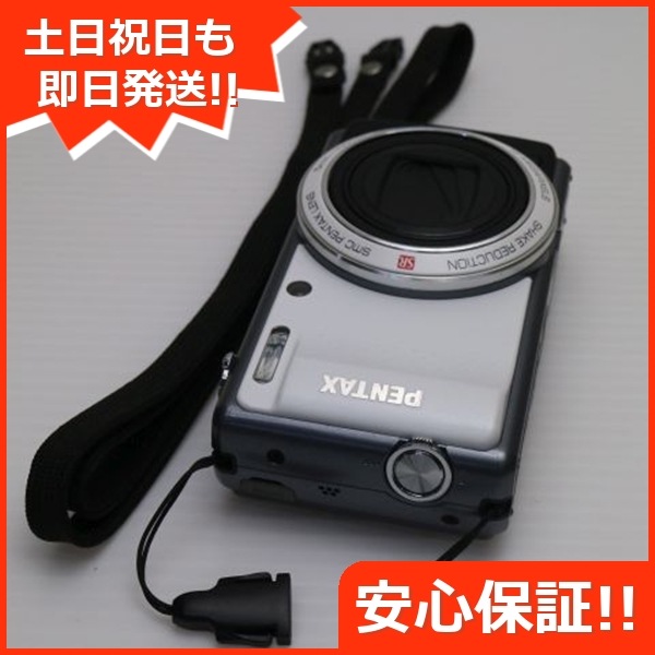 美品 Optio VS20 ブリリアントホワイト デジカメ PENTAX 21